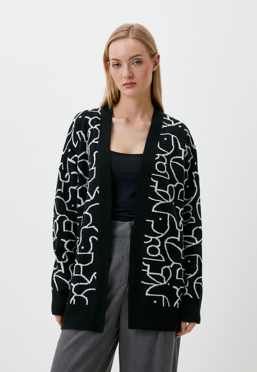 Кардиган вязаный